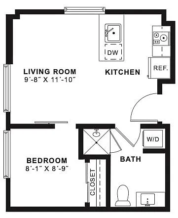 Floor plan The Playwright