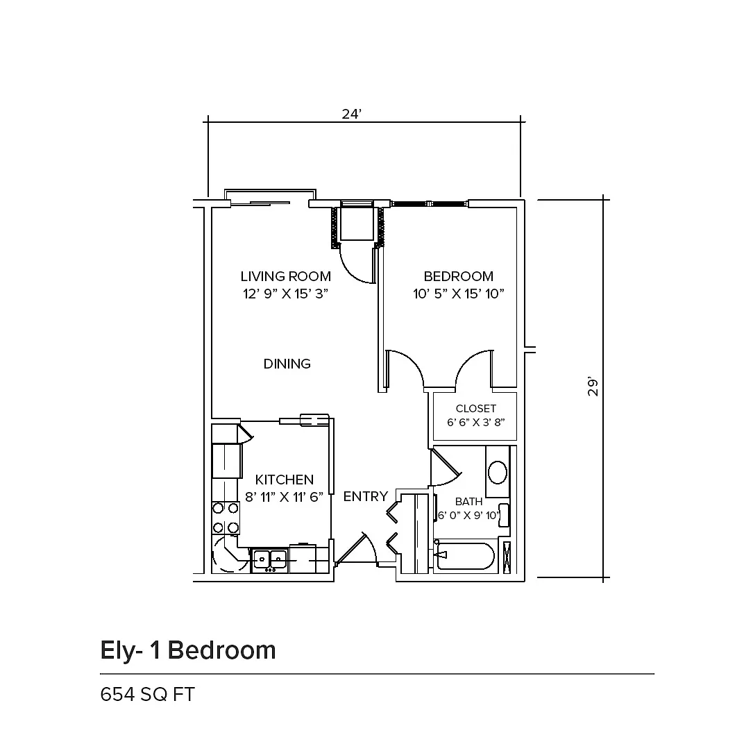 Floor plan Ely