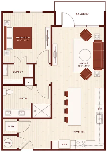 Floor plan B6