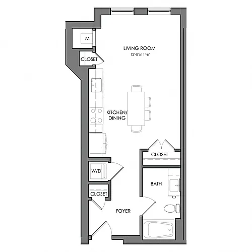 Floor plan Aspen S1b