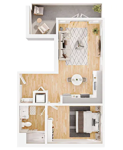 Floor plan N