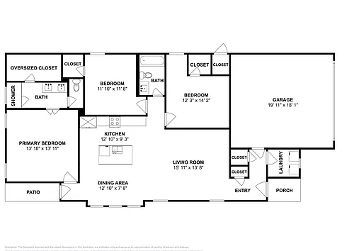 Floor plan Plan 1