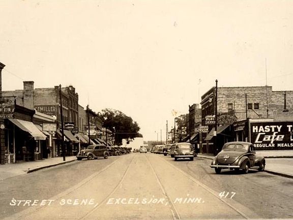 Historic downtown Excelsior