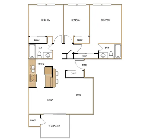 Floor plan The 1094