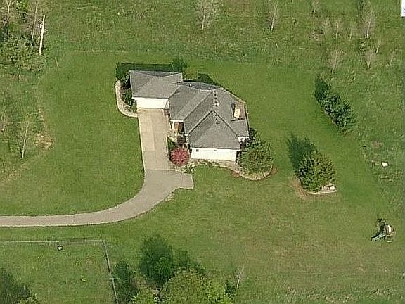 Aerial view from the West