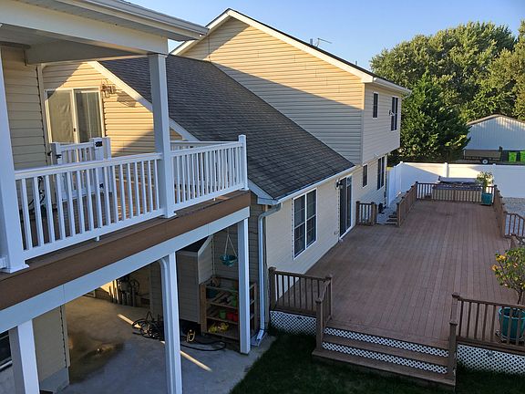 Patio and deck