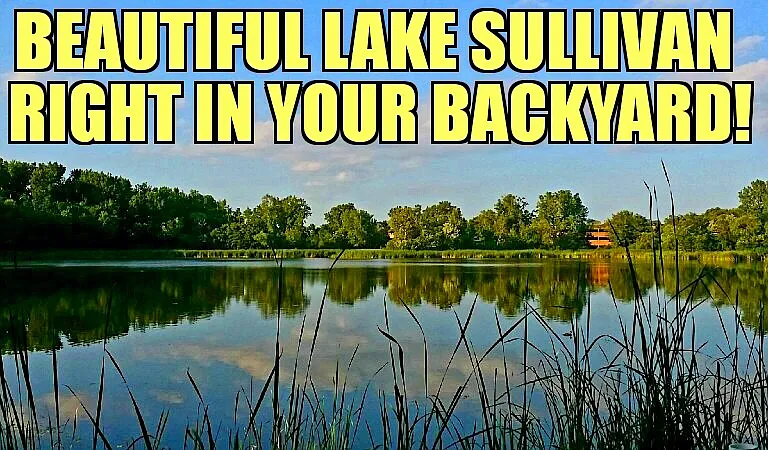 Actual photo of Lake Sullivan