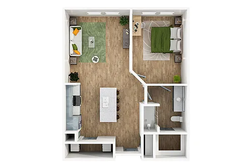 Floor plan A4 60