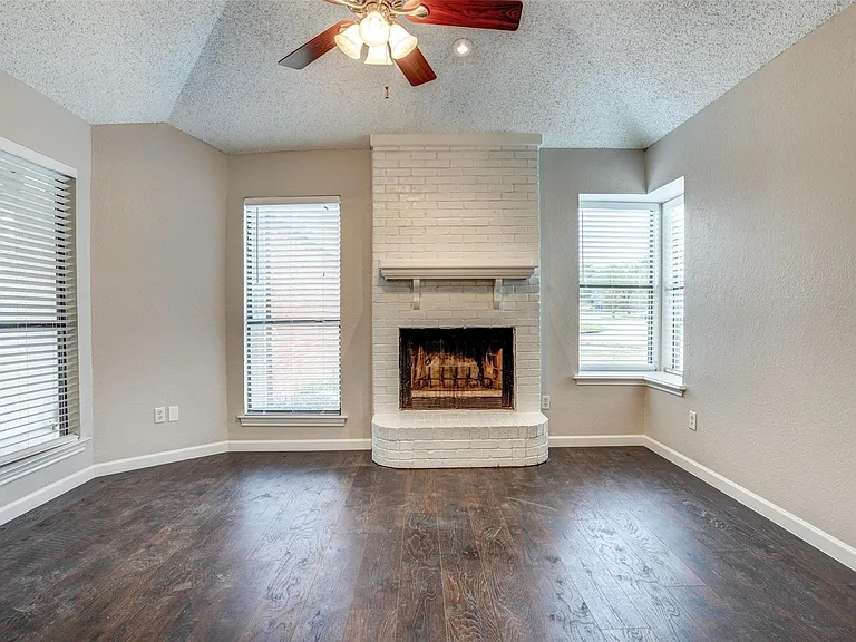 Lots of light in living area.