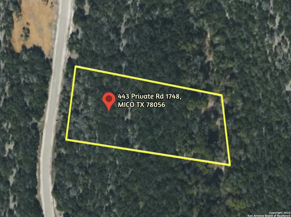 443 Private Road 1748 LOT 443, Mico, TX 78056