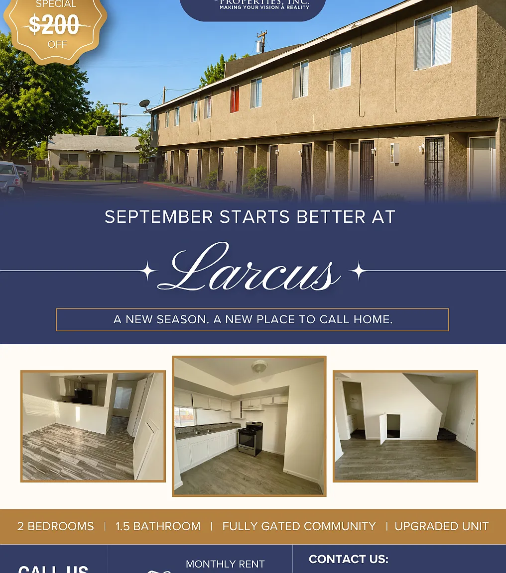 2 bed, 1.5 bath, 800 sqft, $1,375 — Photo 1
