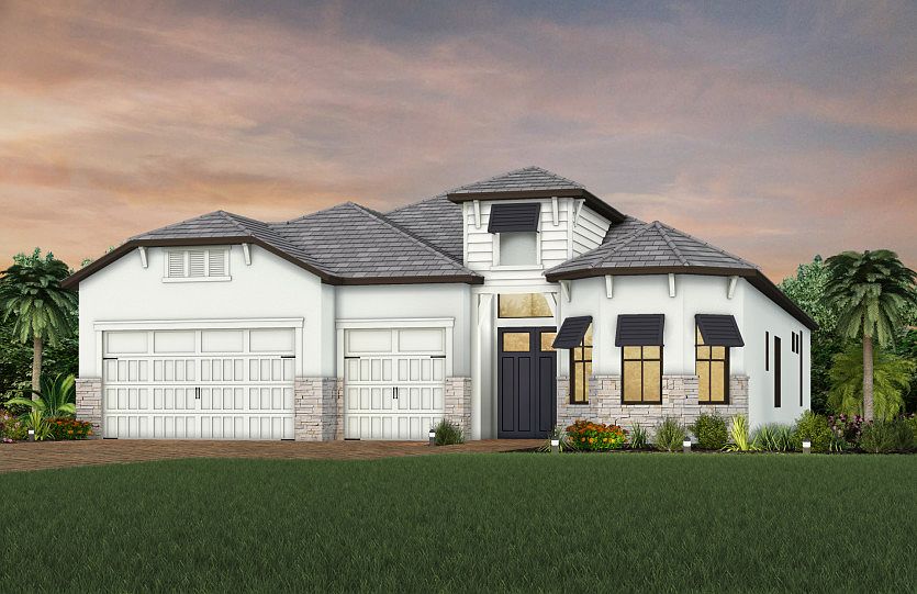 Exterior CO3 with stone detail