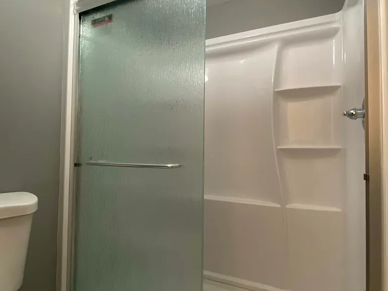 lower level bathroom
