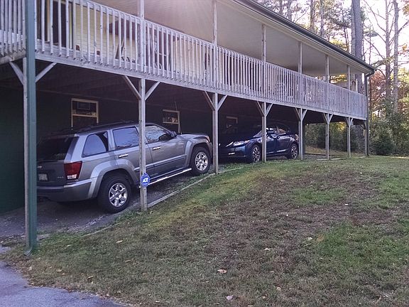 Park 3 under covered porch