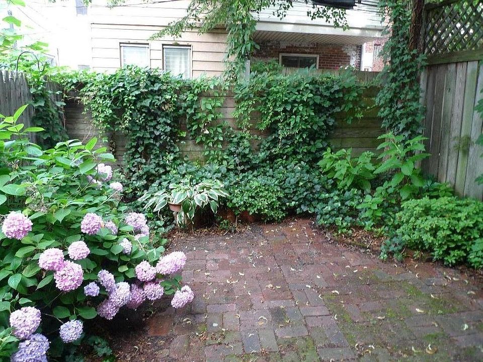 Private rear garden