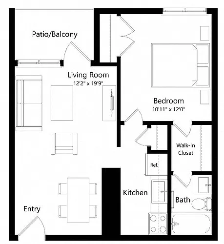 Floor plan A6-C