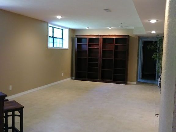 Finished basement