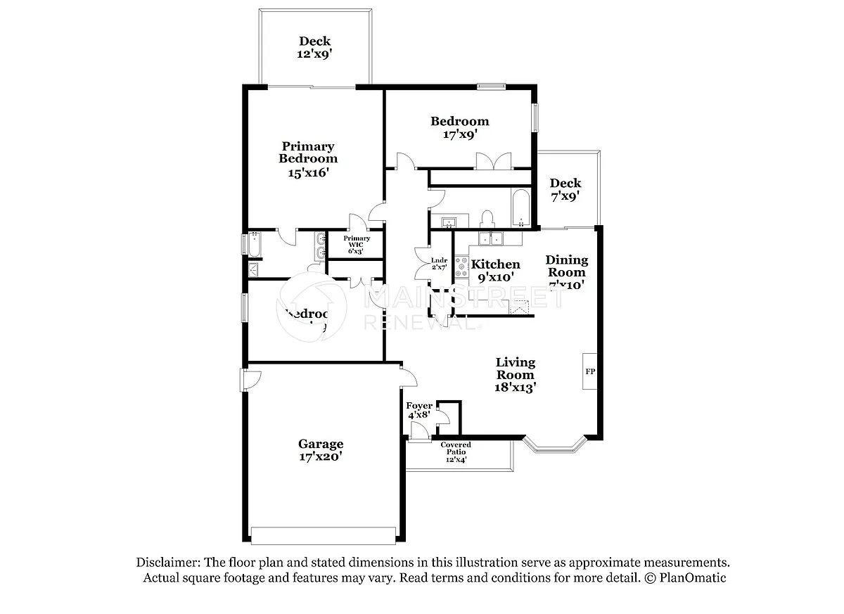 Floor Plan - 637 Woodcrest Manor Dr