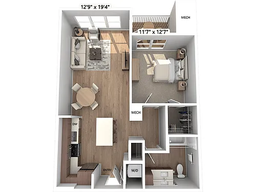 Floor plan AM19