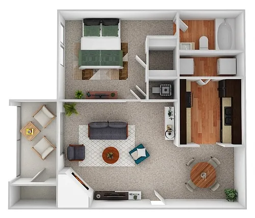 Floor plan A3 - Magnolia