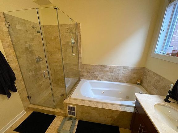 Master Bathroom Jacuzzi and Shower