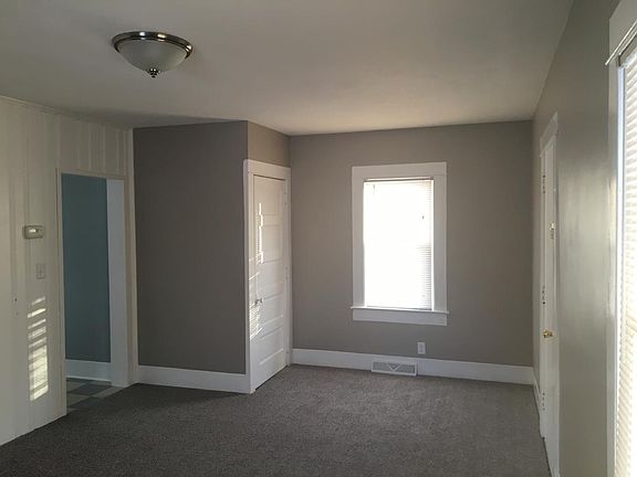 Area in living room for dining nook & closet.