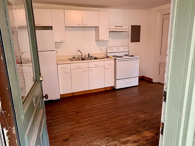 Front entrance to apartment.