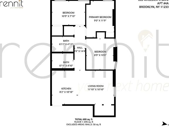 2nd image of 265 Malcolm X Blvd #4A