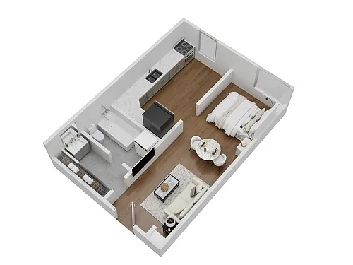 Floor plan Studio