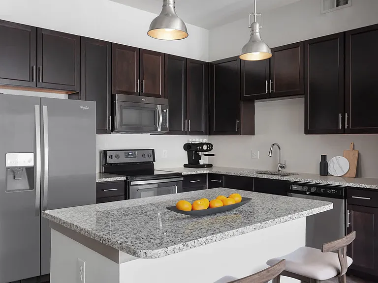 Kitchen with Stainless Steel Appliances