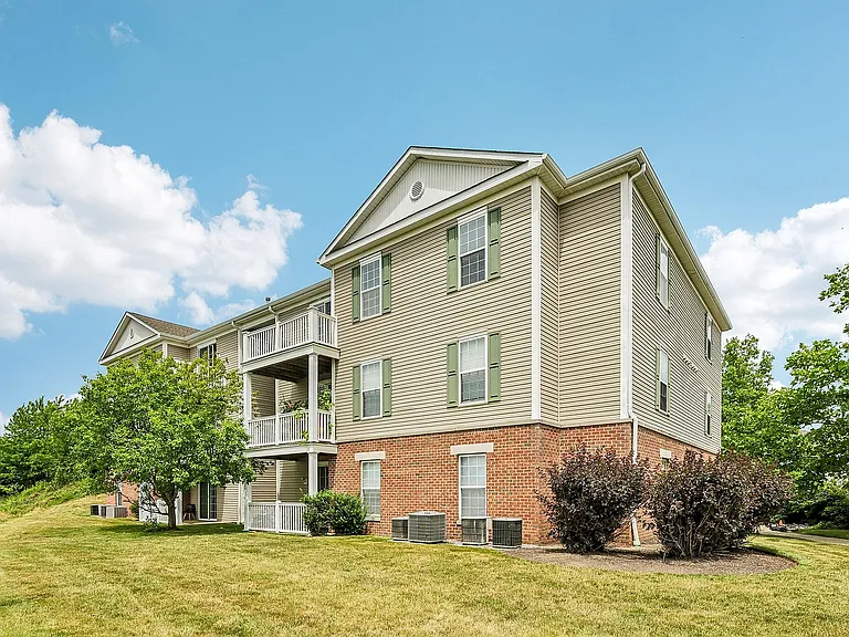 Charming three-story apartment building