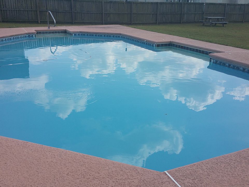 Sparkling Salt Water Pool