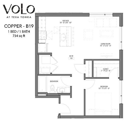 Floor plan Copper