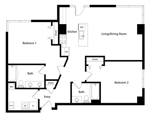 Floor plan Memphis