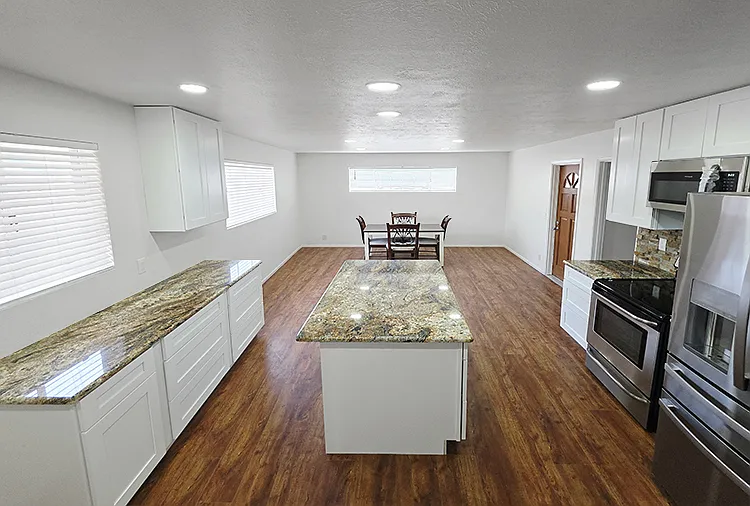 Kitchen Looking Toward Dining Room