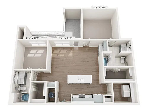 Floor plan B4.0 ANSI