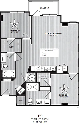 Floor plan B9