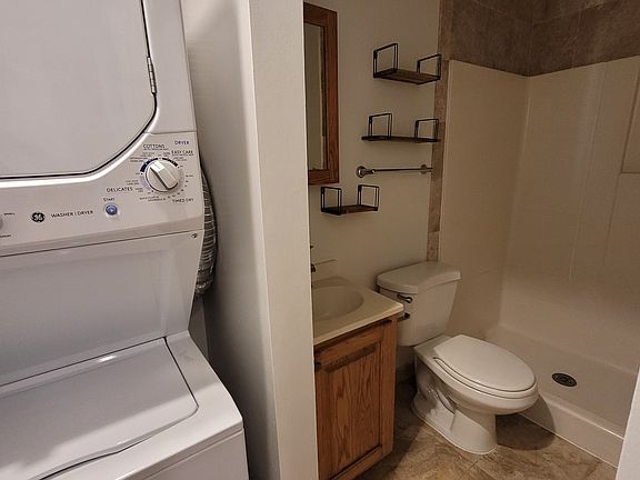 WD and bathroom
