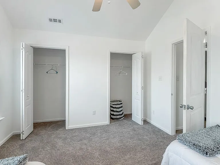 Plenty of closet space!