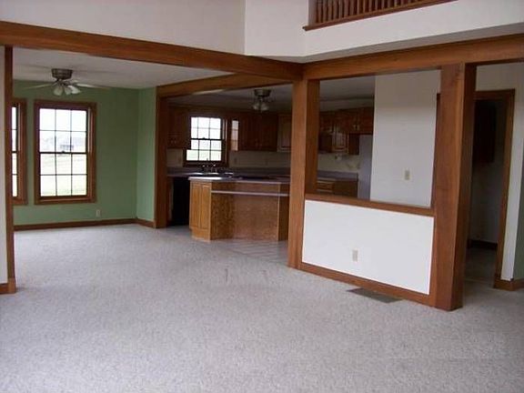 Open space on all floors