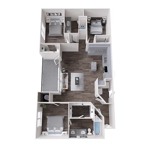 Floor plan C1 Canyon Classic