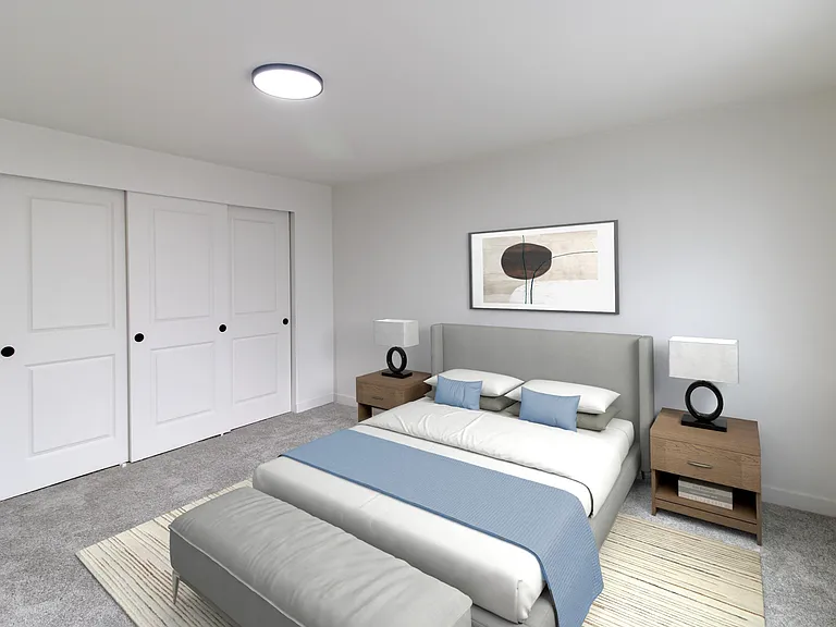 2 Bed 1 Bath - Bedroom 1