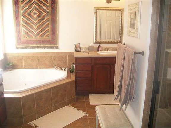 Master Bath, Separate Sinks and Countertops