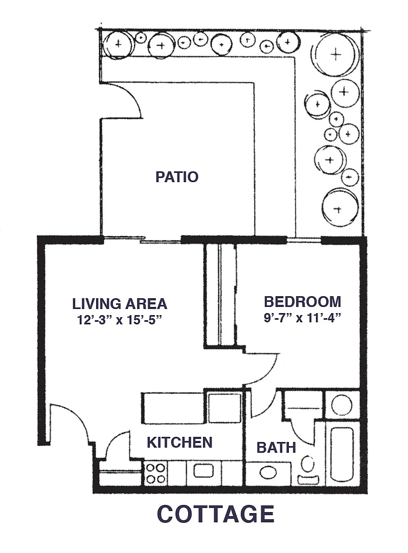 Floor plan Cottage