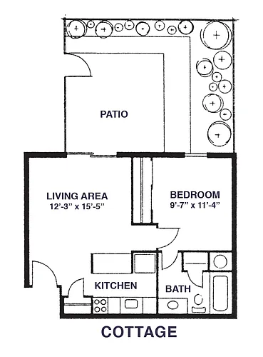 Floor plan Cottage