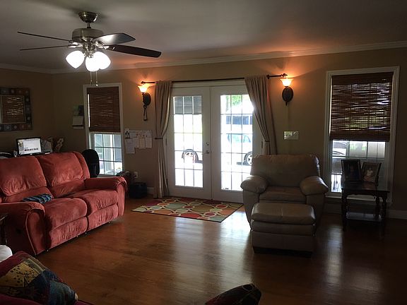 Living room back exit