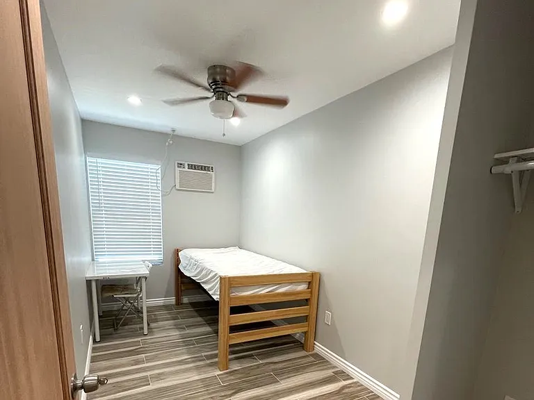 Includes desk and chair_ideal for studying or working remotely.