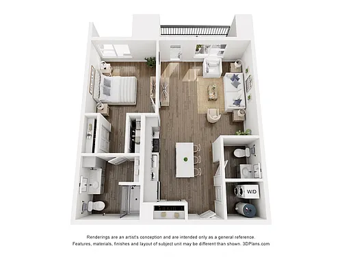 Floor plan The Ghan