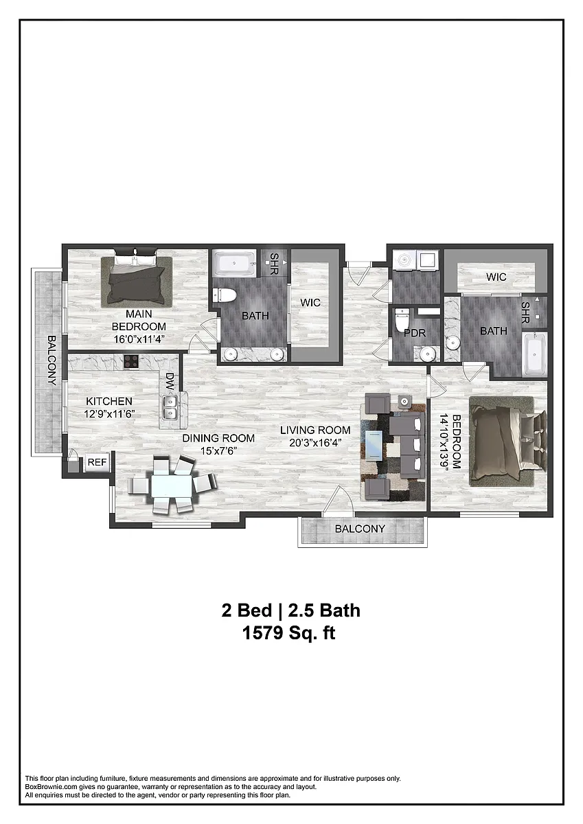 Floor plan B7