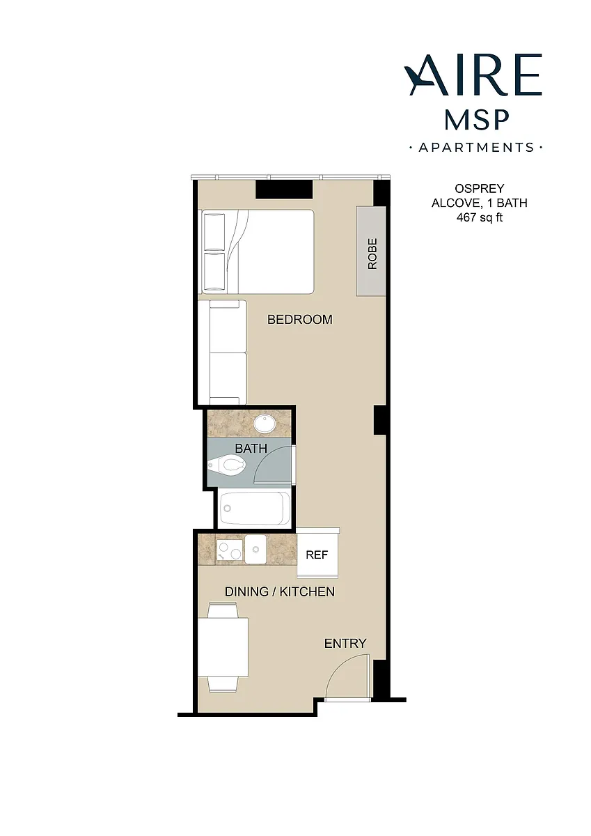 Floor plan Osprey
